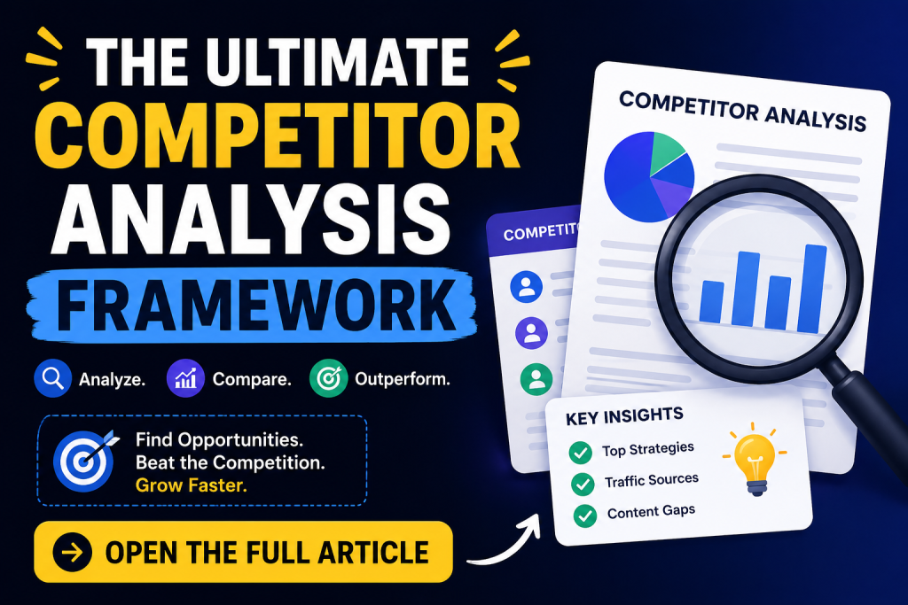 Prompt for Competitor analysis