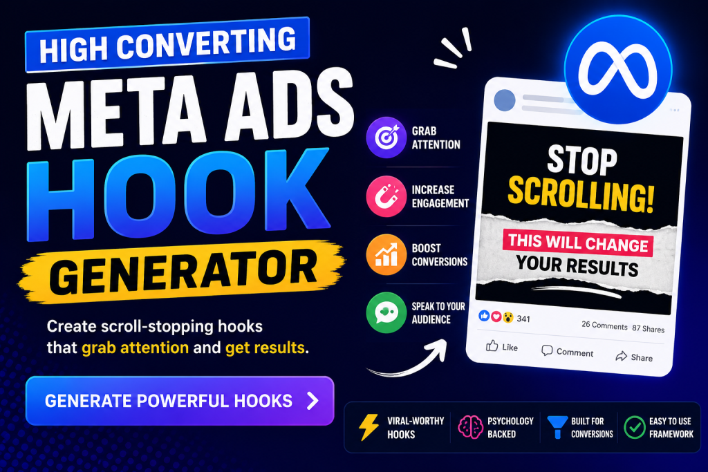 Promt for meta ad Hook